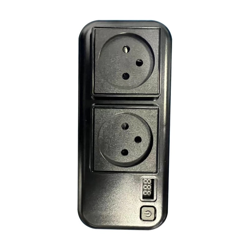 Bluejw DC 12V to 110V/220V 200W Car Power Inverter with 30W USB-C PD3.0 & 4 USB Car Charger, Automobile Adapter Outlet for Laptop/Tablet/Phone - Image 1